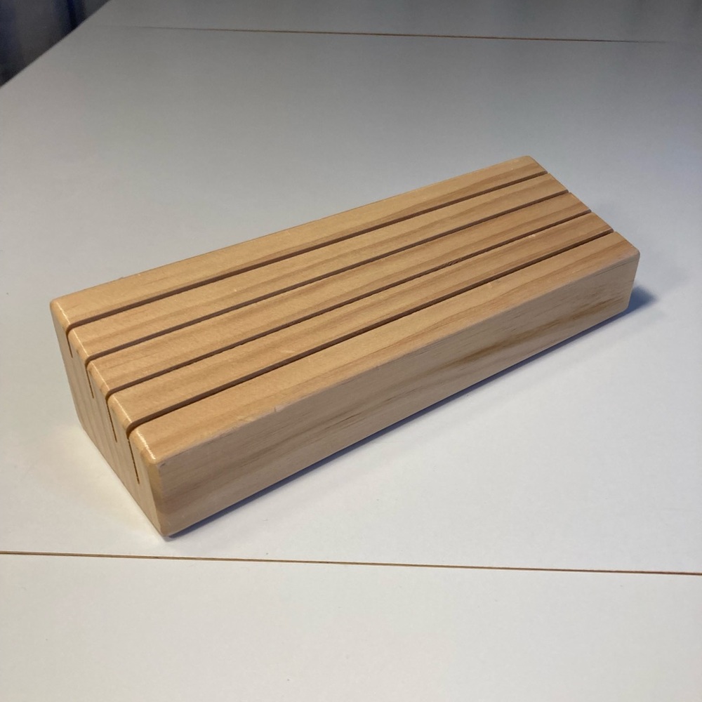 Wooden Card Game Holder Solid Sturdy Handicap Help Assistance Play Independant